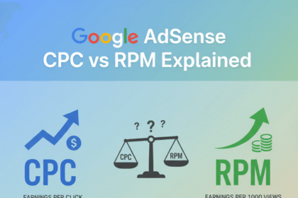 Google AdSense CPC vs RPM Explained