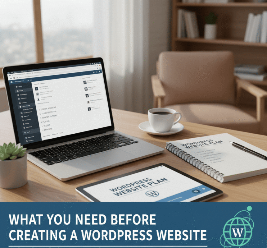 What You Need Before Creating a WordPress Website