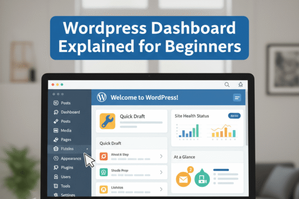 WordPress Dashboard Explained for Beginners