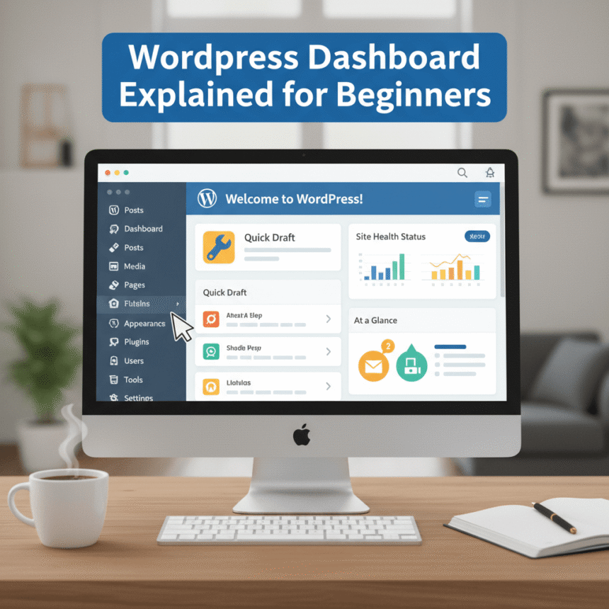 WordPress Dashboard Explained for Beginners