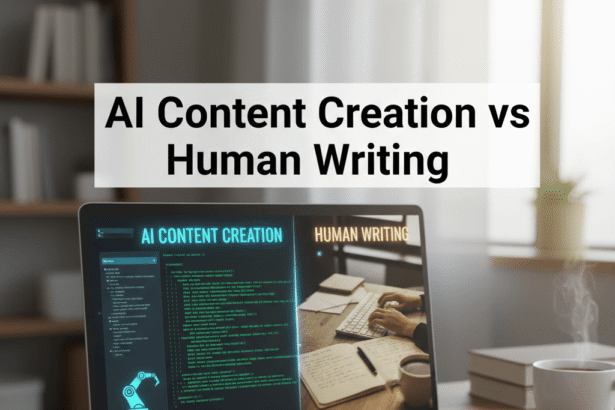 AI Content Creation vs Human Writing