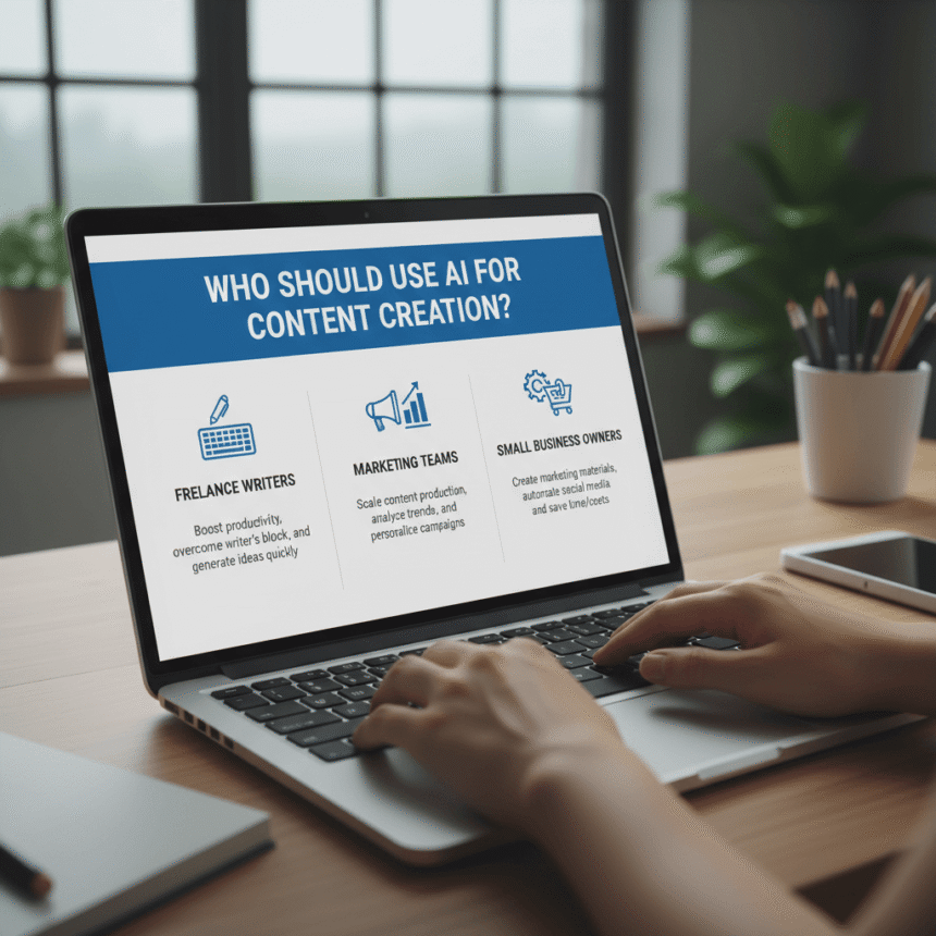 Who Should Use AI for Content Creation