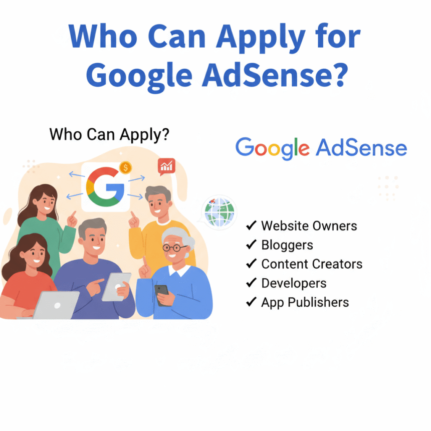 Who Can Apply for Google AdSense?