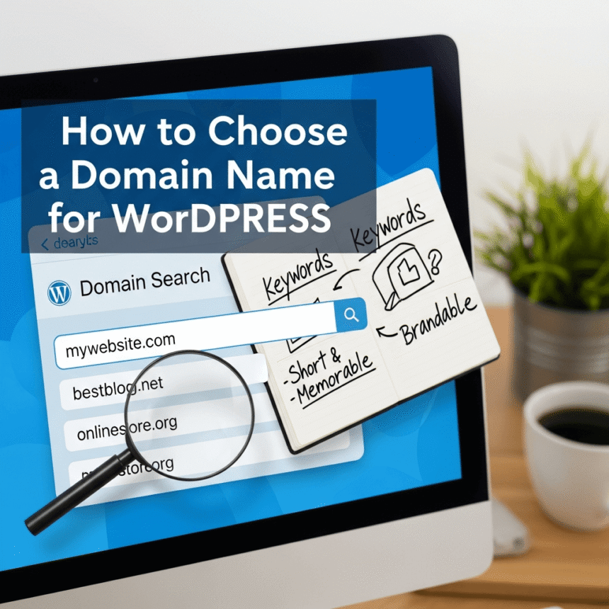 How to Choose a Domain Name for WordPress
