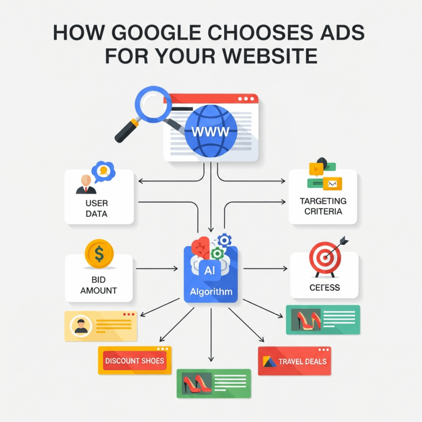 How Google Chooses Ads for Your Website
